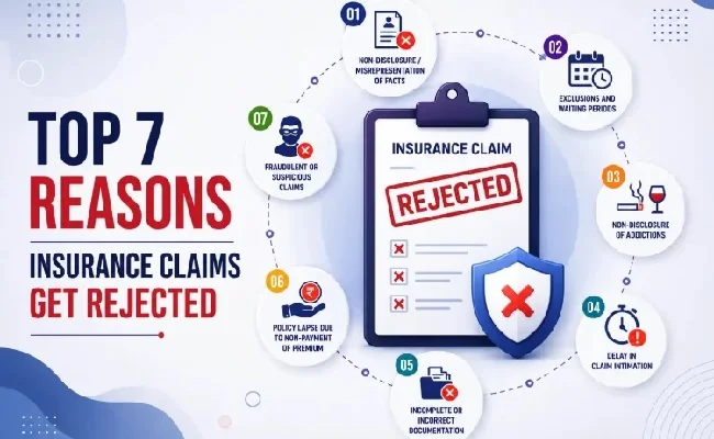 Common Insurance Claim Rejection Reasons in India