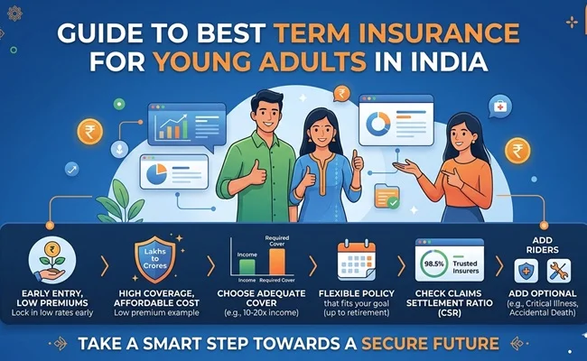 Best Term Insurance for Young Adults in India