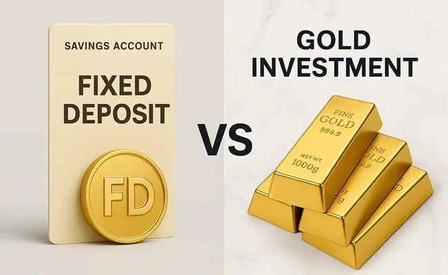 Gold Investment vs Fixed Deposit (FD)